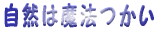 自然は魔法つかい 